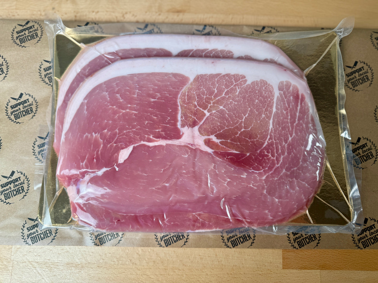 Large Horseshoe Gammon Steaks